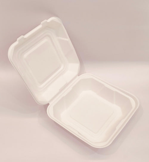Compostable Clamshell Food Containers for Takeaway & Food Packaging